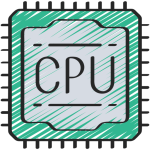 icon cpu server hp